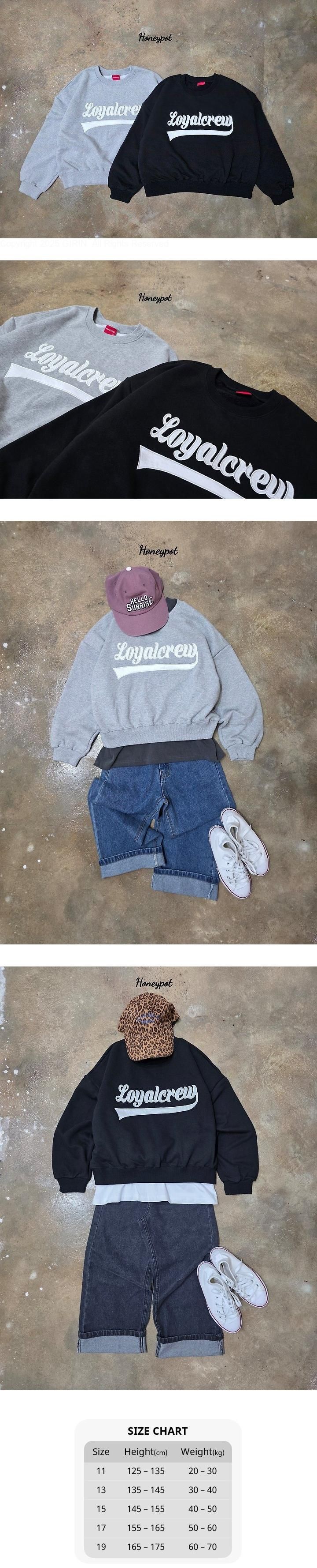 Crew Sweatshirt by Honeypot for Child - view 1