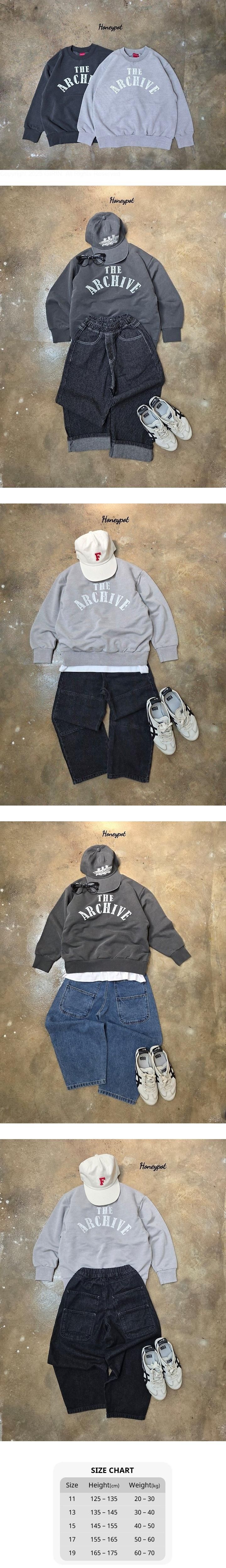 Arch Sweatshirt by Honeypot for Child - view 1