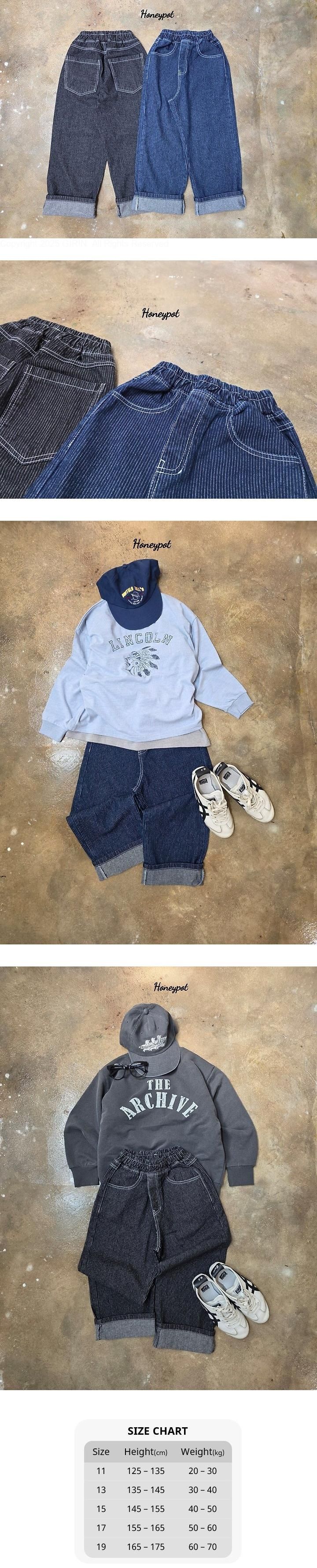 Wicked Denim Pants by Honeypot for Child - view 1