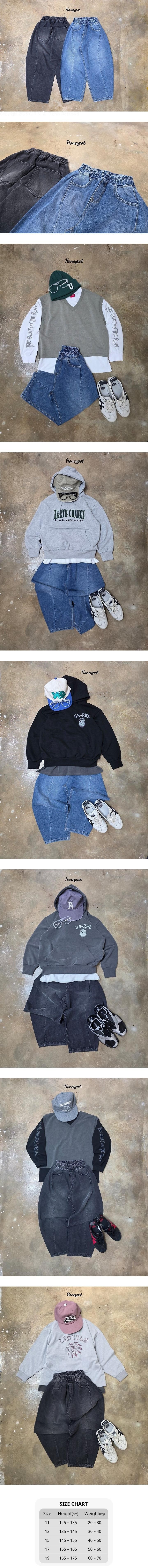Bailey Denim Pants by Honeypot for Child - view 1