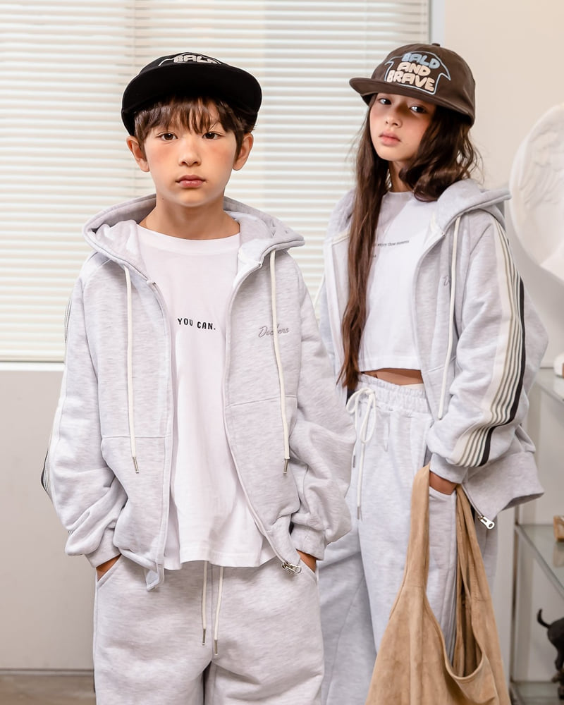 Funny Hooded Zip-Up by I Love Jesus for Child - view 3