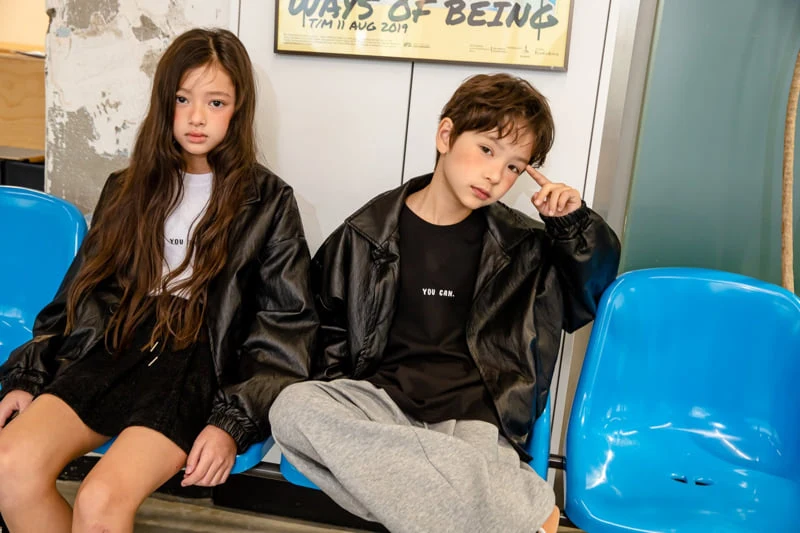 Nice Leather Jacket by I Love Jesus for Child - view 3
