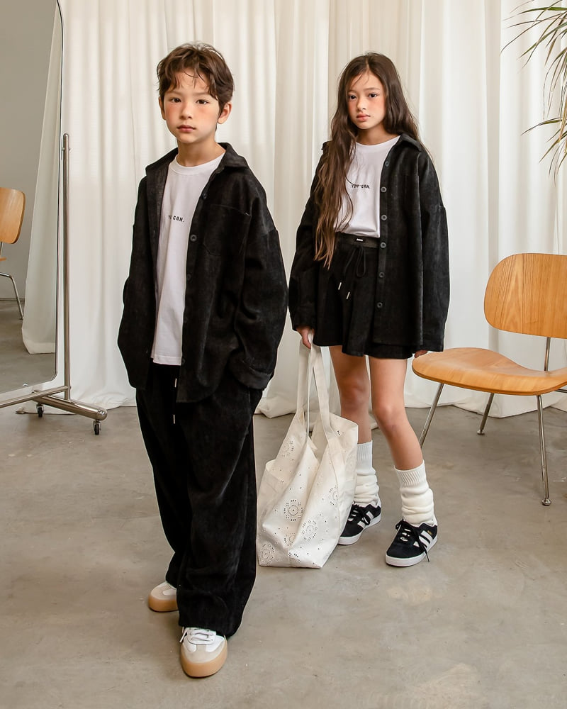 Black Jean Shirt by I Love Jesus for Child - view 3