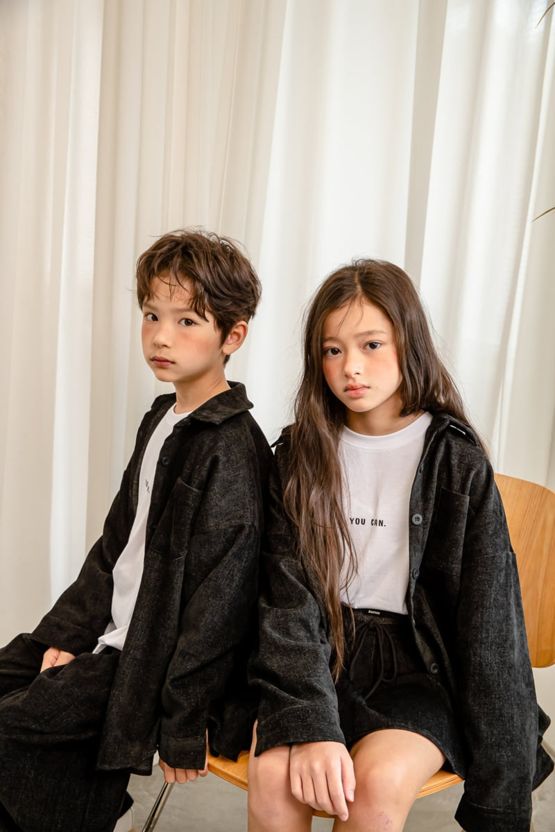 Black Jean Shirt by I Love Jesus for Child - view 6
