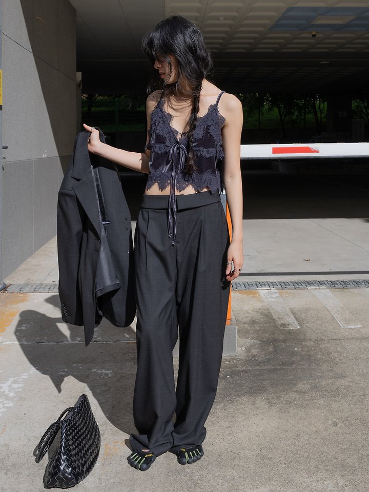 Atelier Back-Bijou Straight Pants by Inssense for Women - view 3