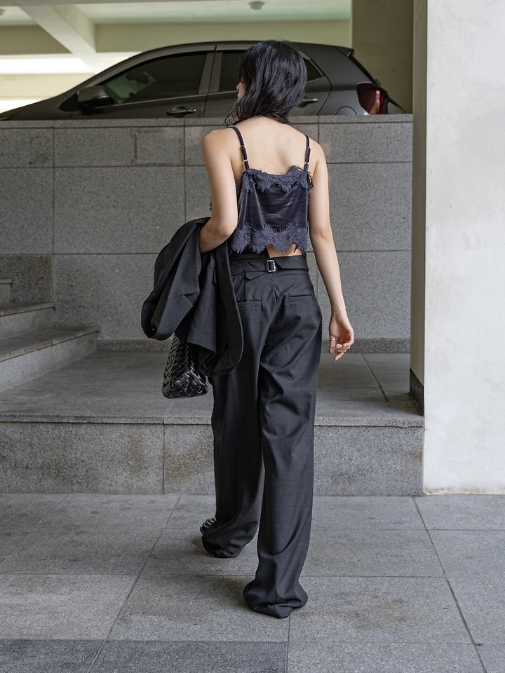 Atelier Back-Bijou Straight Pants by Inssense for Women - view 7