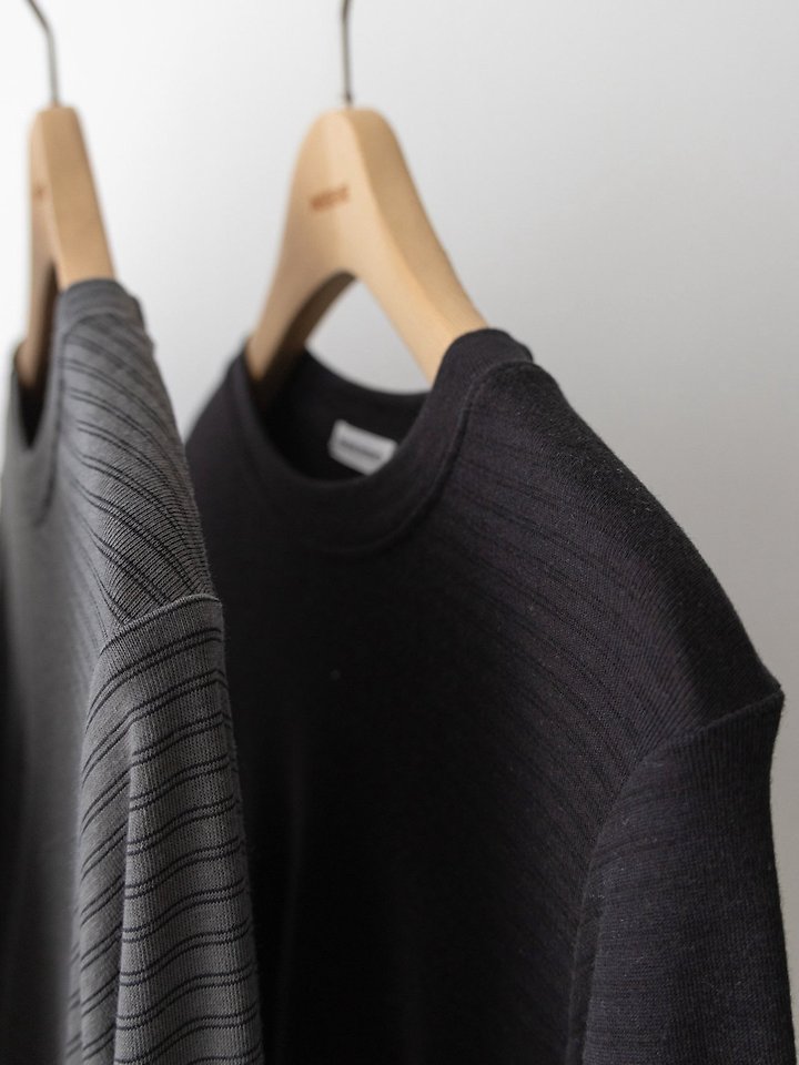 Soft Tencel Stripe Long Sleeve T by Inssense for Women - view 5