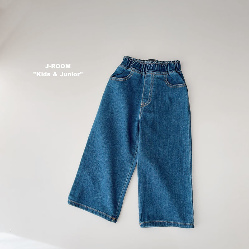 Special Price Stretch Denim Wide Pants by J-Room for Child - view 7