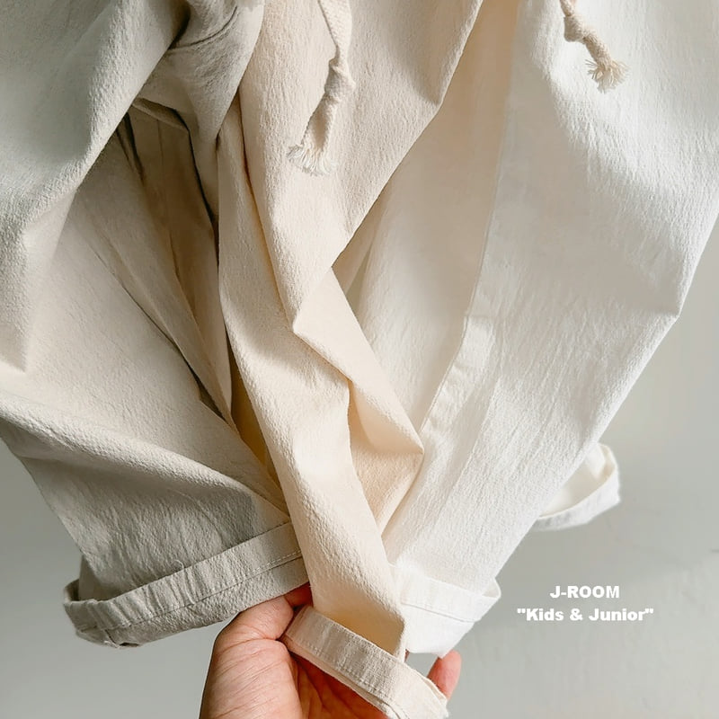 Special Price String Stretch Cotton Pants by J-Room for Child - view 5
