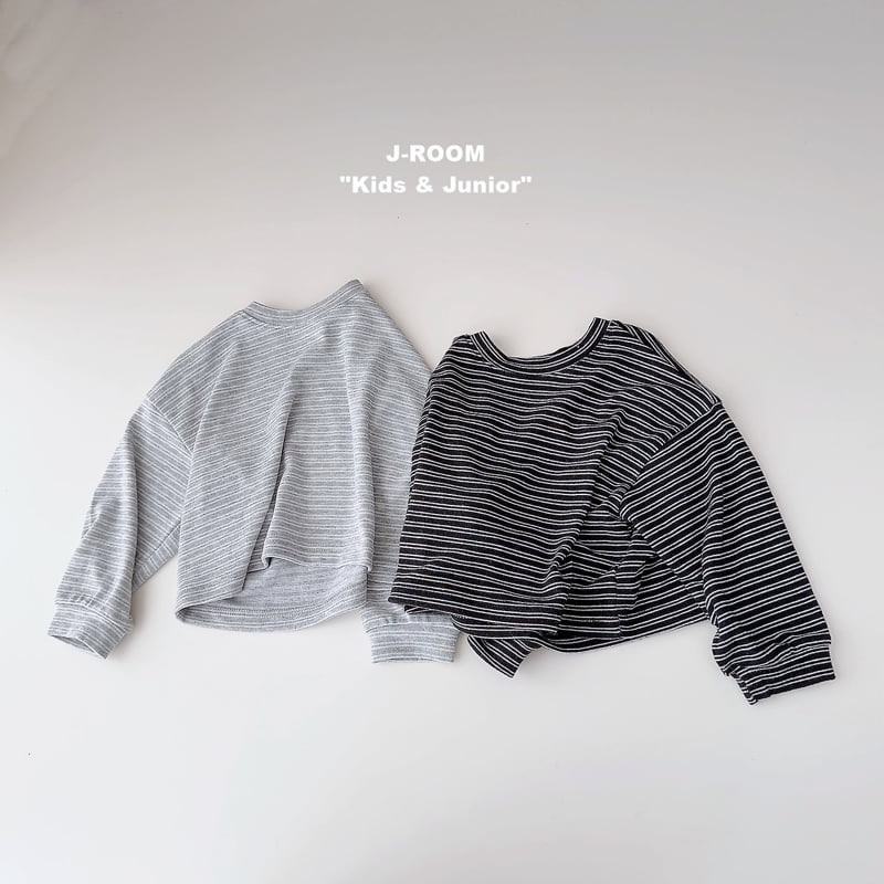 Cozy Stretch Striped Tee by J-Room for Child - view 6