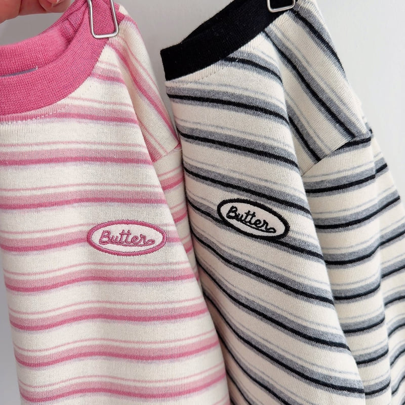 Butter Stretch Striped Tee by J-Room for Child - view 5