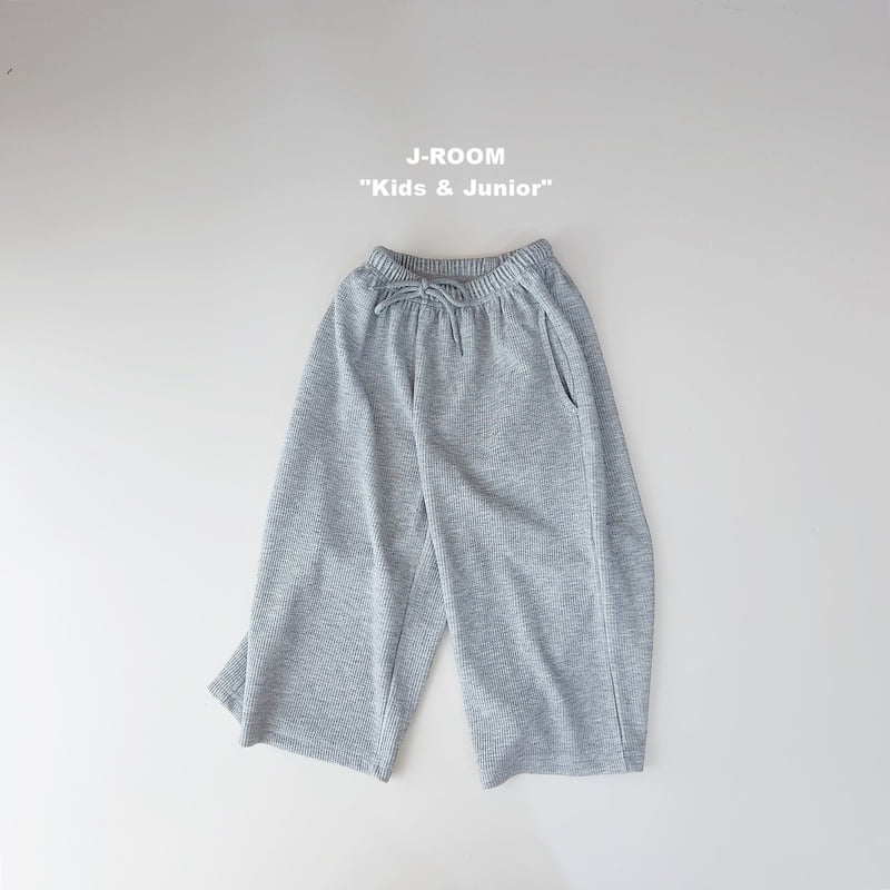 Silky Ribbed Wide Pants by J-Room for Child - view 9