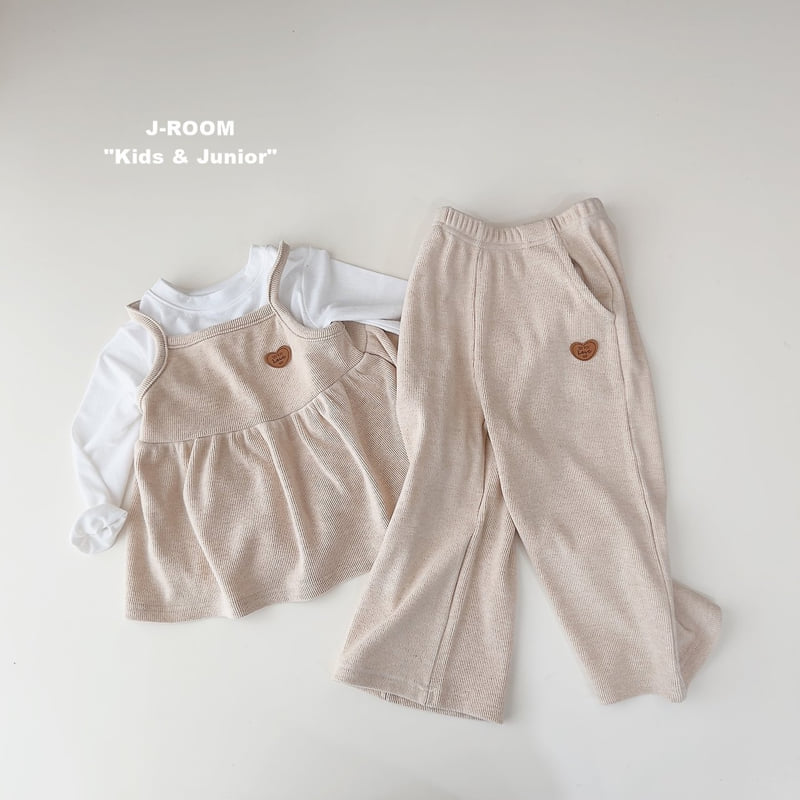 Ring Ring Ribbed Wide Pants by J-Room for Child - view 8
