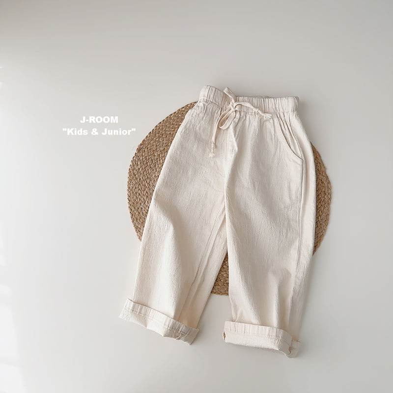 Special Price String Stretch Cotton Pants by J-Room for Child - view 10