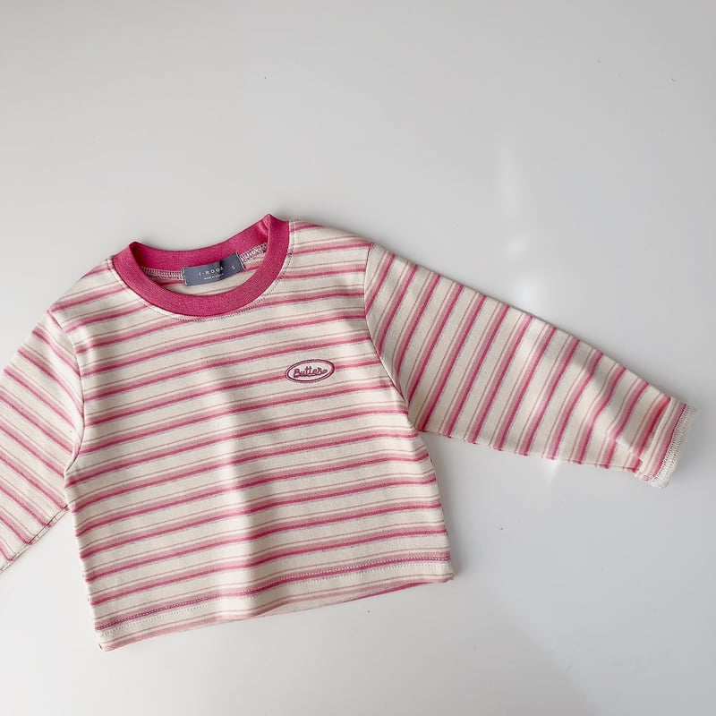 Butter Stretch Striped Tee by J-Room for Child - view 10