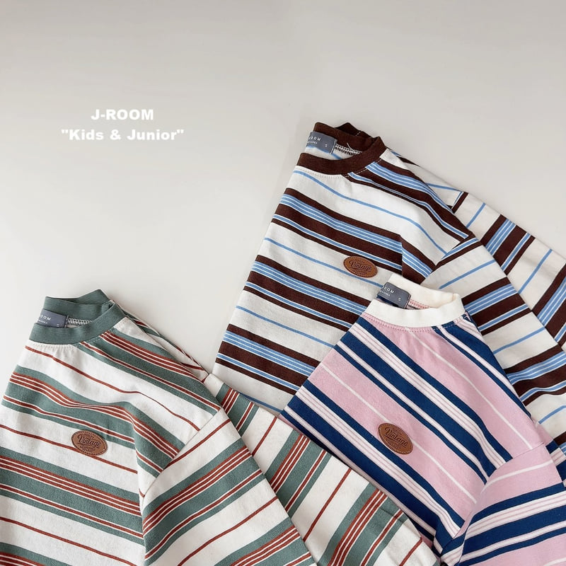 Ricky Multi Striped Tee by J-Room for Child - view 8