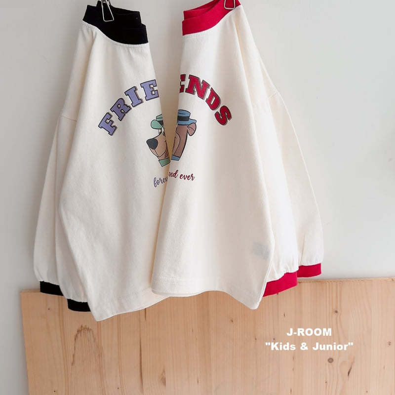 Friends Bear Color Block Tee by J-Room for Child - view 5
