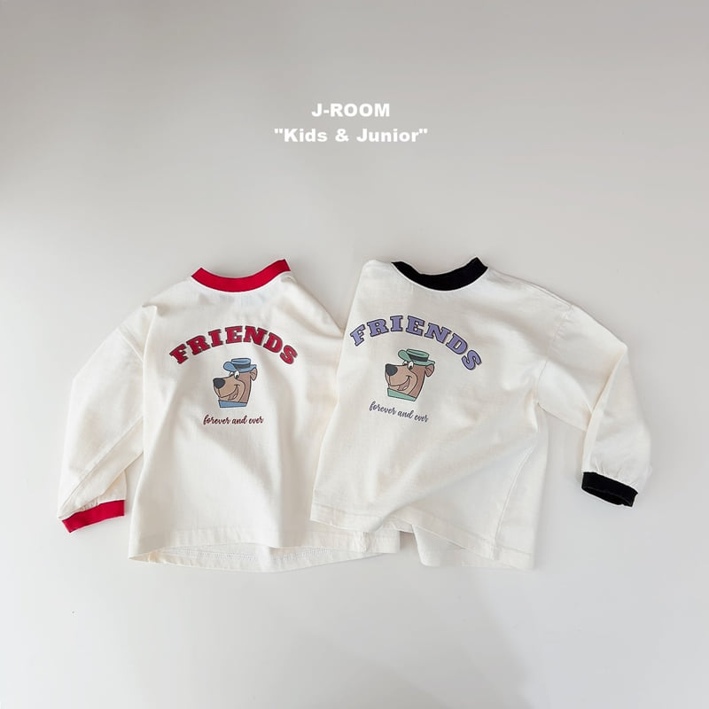 Friends Bear Color Block Tee by J-Room for Child - view 6