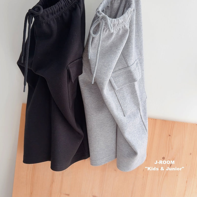 Loose Fit Wide Cargo Pants by J-Room for Child - view 4