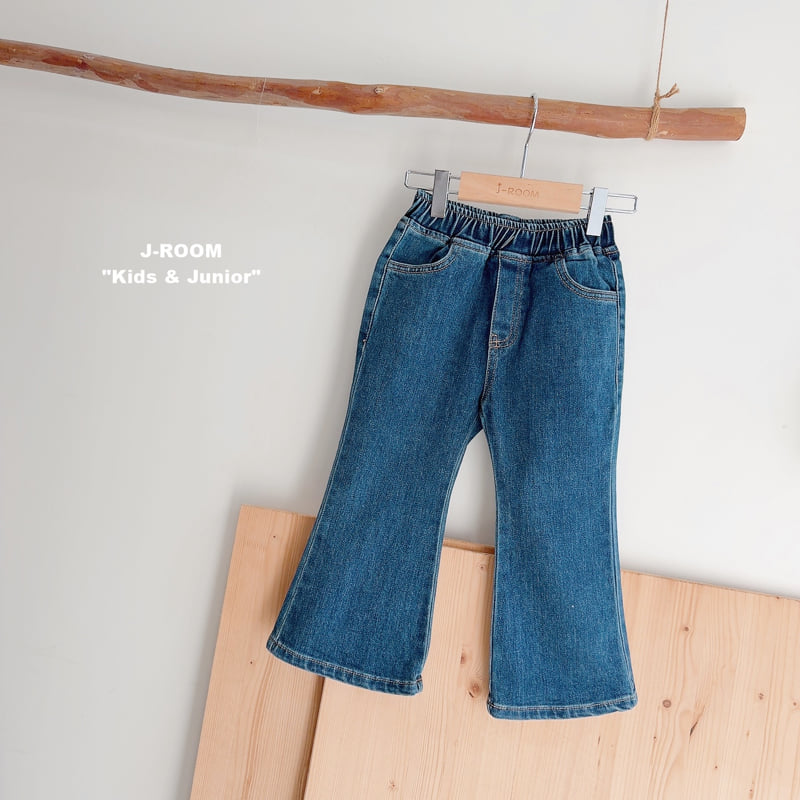 Special Price Stretch Denim Bootcut Pants by J-Room for Child - view 1