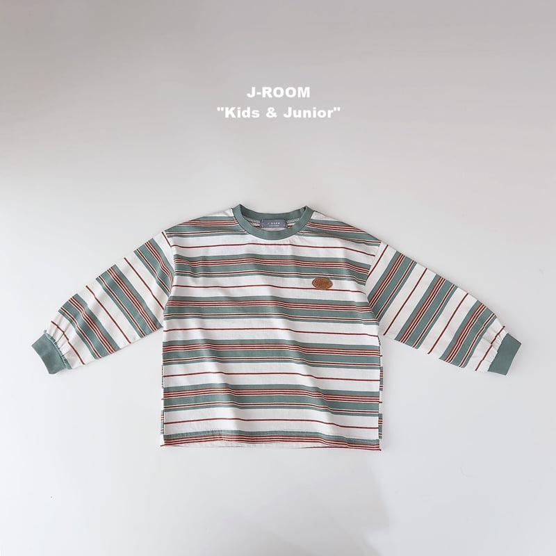 Ricky Multi Striped Tee by J-Room for Child - view 9