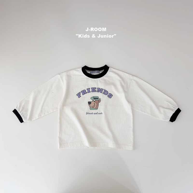 Friends Bear Color Block Tee by J-Room for Child - view 7