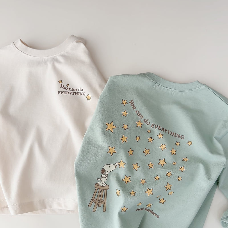 Star Front and Back Printed Tee by J-Room for Child - view 3