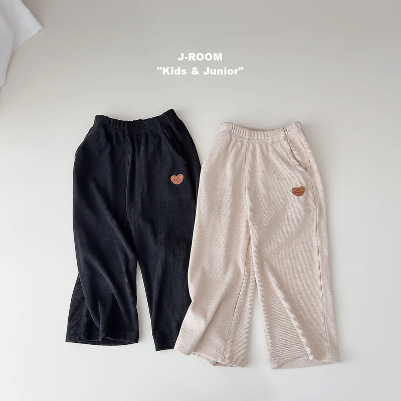 Ring Ring Ribbed Wide Pants by J-Room for Child - view 1