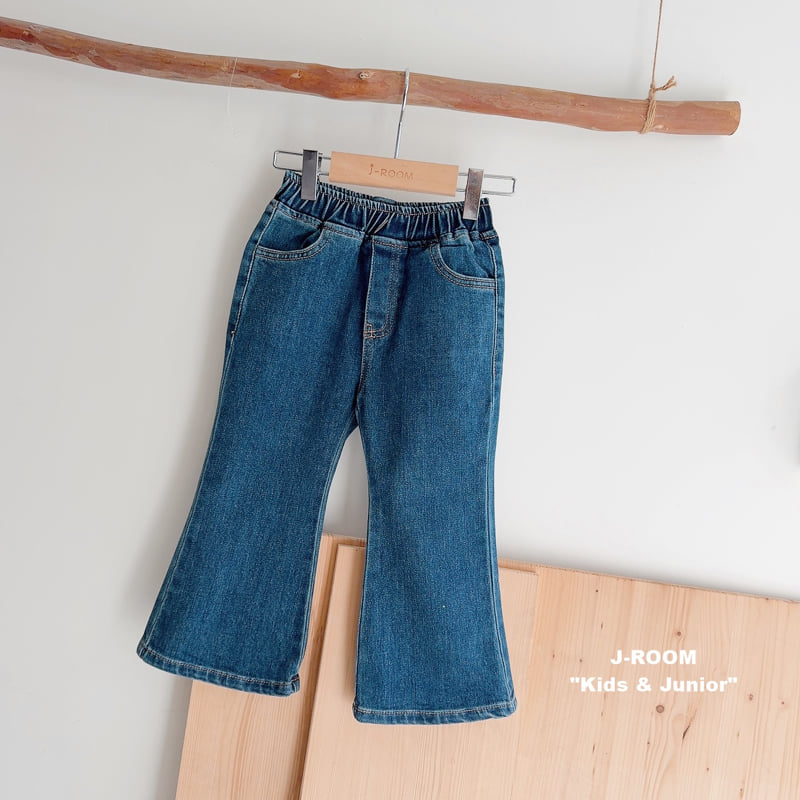 Special Price Stretch Denim Bootcut Pants by J-Room for Child - view 2
