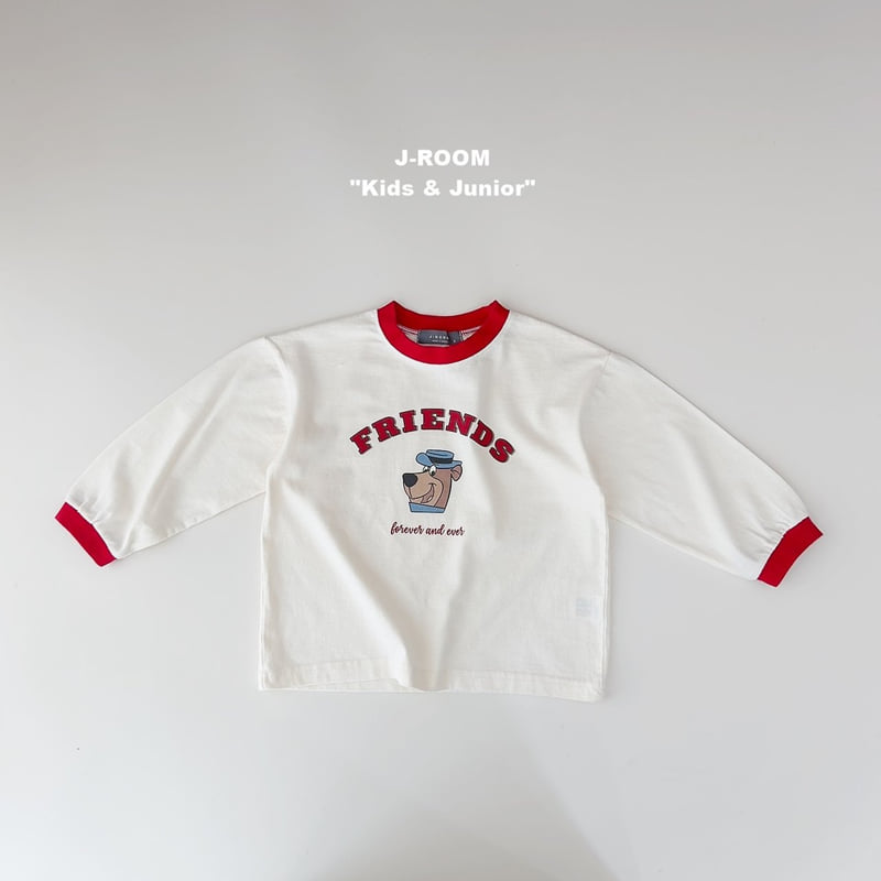 Friends Bear Color Block Tee by J-Room for Child - view 8