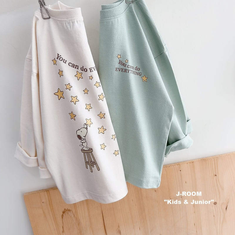 Star Front and Back Printed Tee by J-Room for Child - view 4