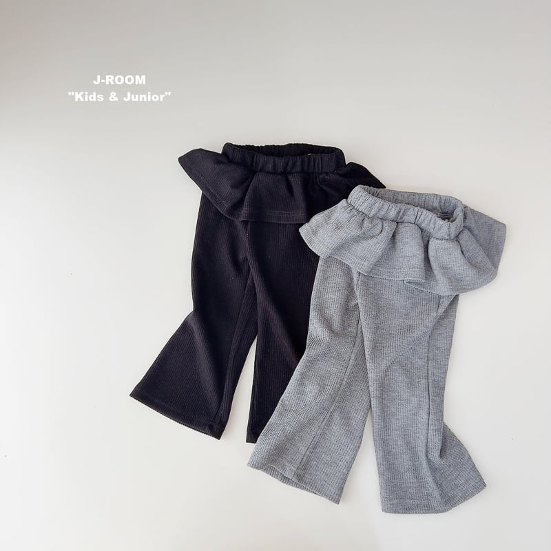 Cats Frill Stretch Bootcut Pants by J-Room for Child - view 8