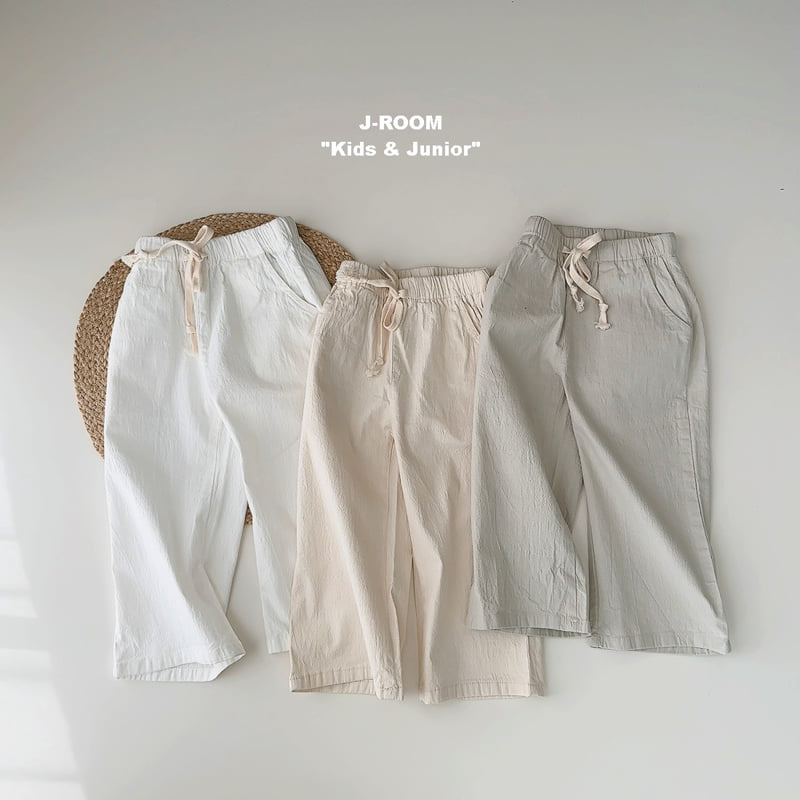 Special Price String Stretch Cotton Pants by J-Room for Child - view 1