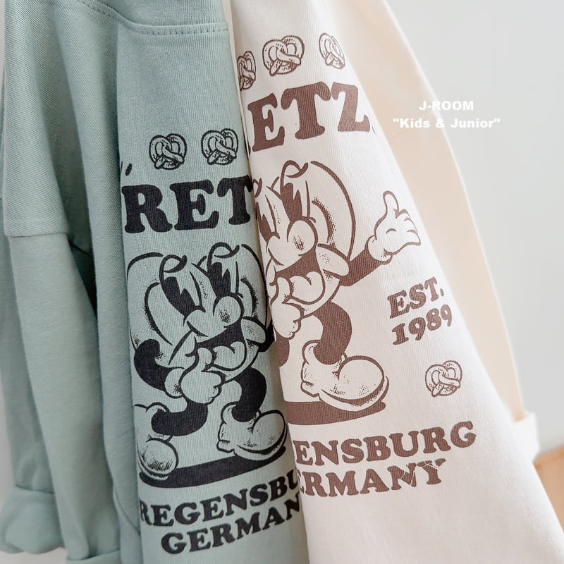 Pretzels Printed Tee by J-Room for Child - view 4