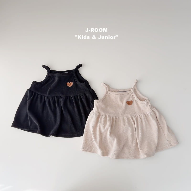 Ribbed Heart Bustier by J-Room for Child - view 1