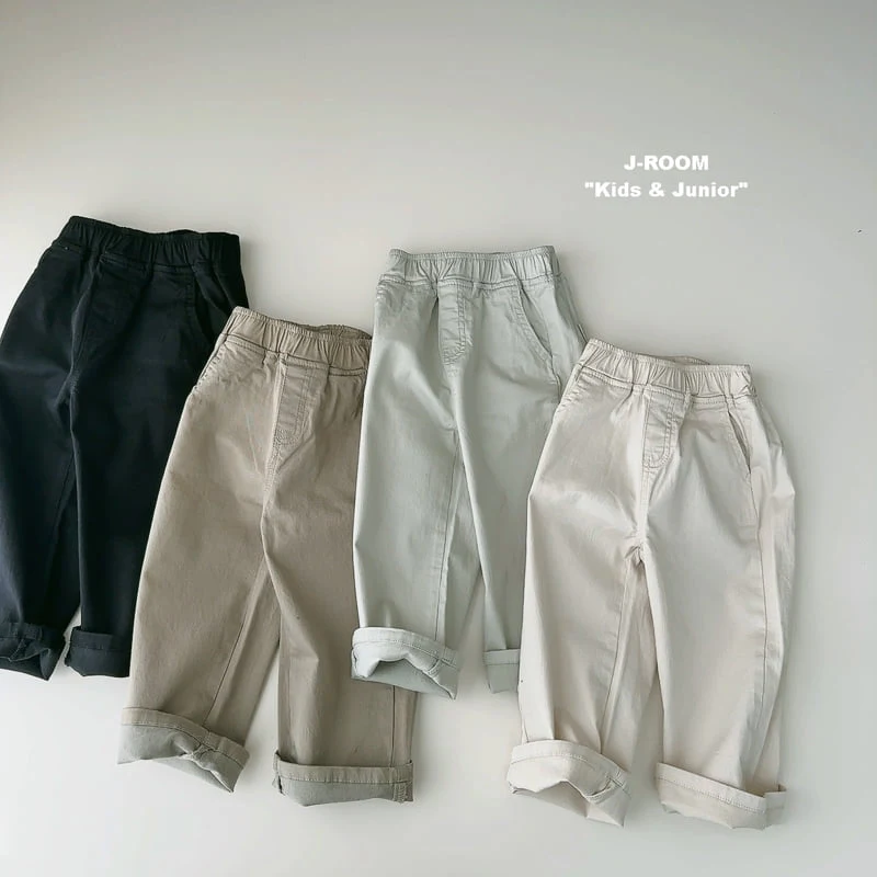 Special Price Label Stretch Cotton Pants by J-Room for Child - view 3