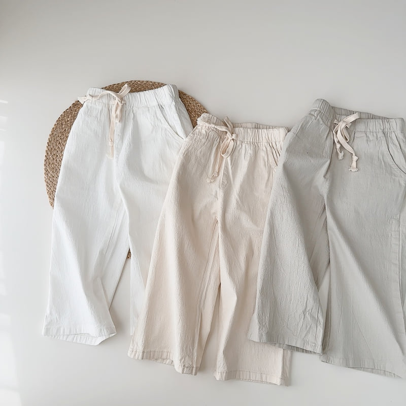 Special Price String Stretch Cotton Pants by J-Room for Child - view 2