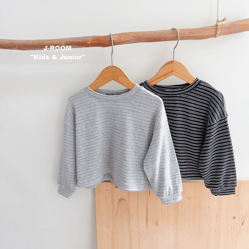 Cozy Stretch Striped Tee by J-Room for Child - view 3