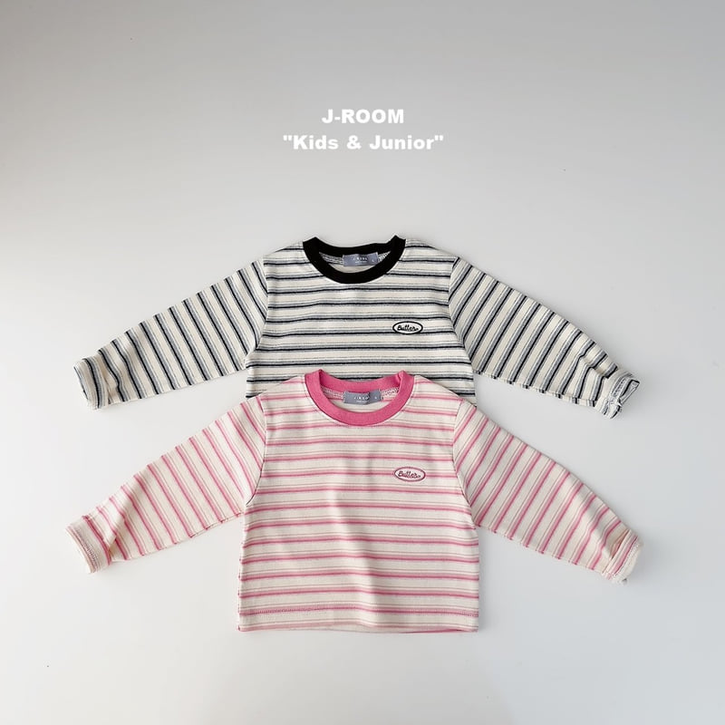 Butter Stretch Striped Tee by J-Room for Child - view 2