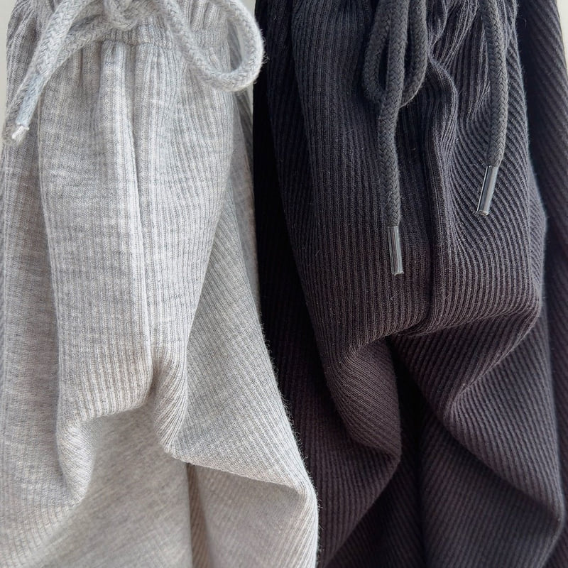 Silky Ribbed Wide Pants by J-Room for Child - view 6
