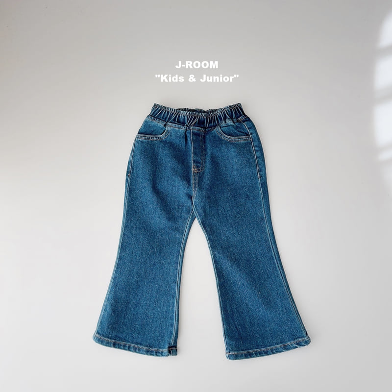Special Price Stretch Denim Bootcut Pants by J-Room for Child - view 6
