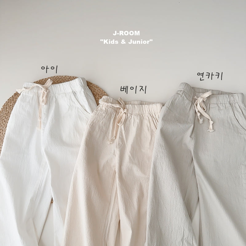 Special Price String Stretch Cotton Pants by J-Room for Child - view 3
