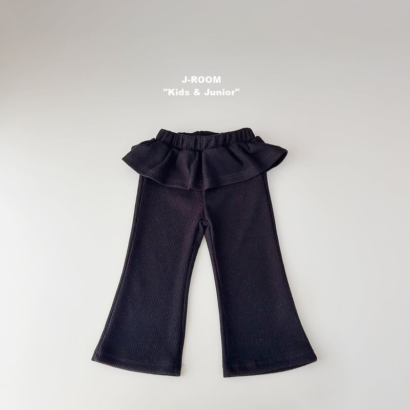 Cats Frill Stretch Bootcut Pants by J-Room for Child - view 11