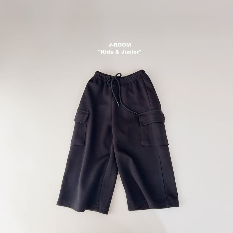Loose Fit Wide Cargo Pants by J-Room for Child - view 10
