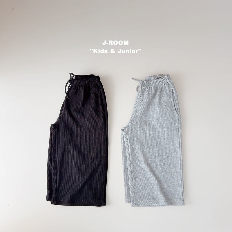 Silky Ribbed Wide Pants by J-Room for Child - view 7
