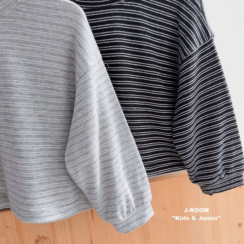 Cozy Stretch Striped Tee by J-Room for Child - view 5