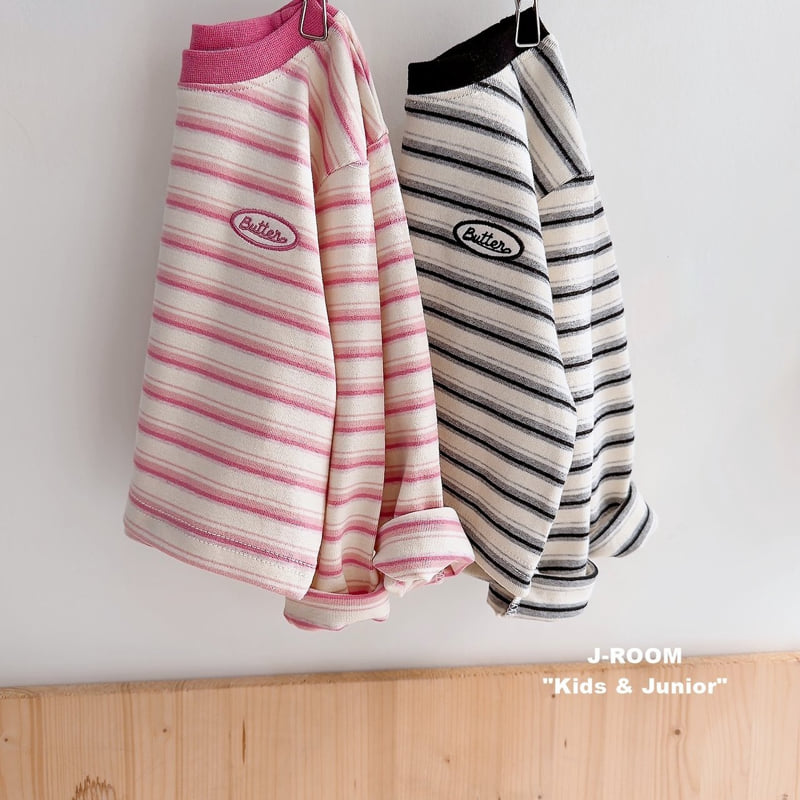 Butter Stretch Striped Tee by J-Room for Child - view 4