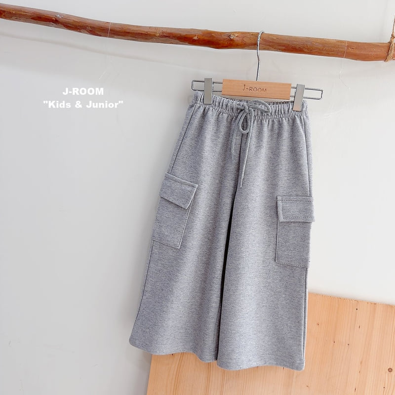Loose Fit Wide Cargo Pants by J-Room for Child - view 11