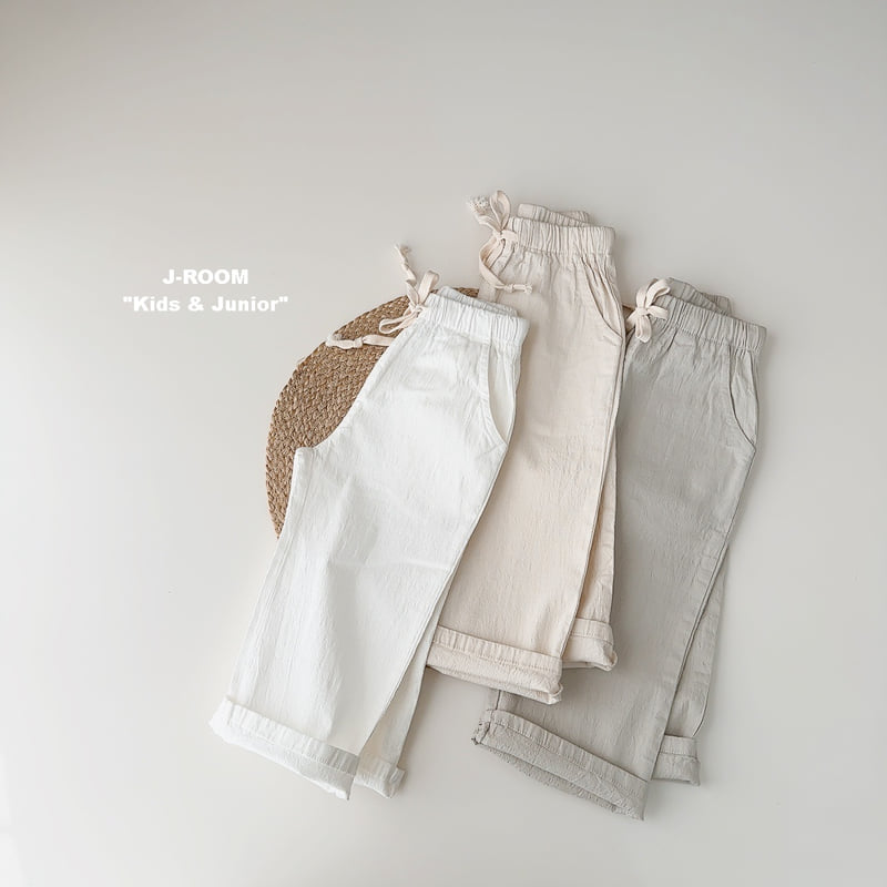 Special Price String Stretch Cotton Pants by J-Room for Child - view 6