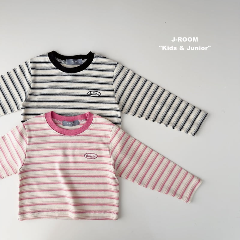 Butter Stretch Striped Tee by J-Room for Child - view 6